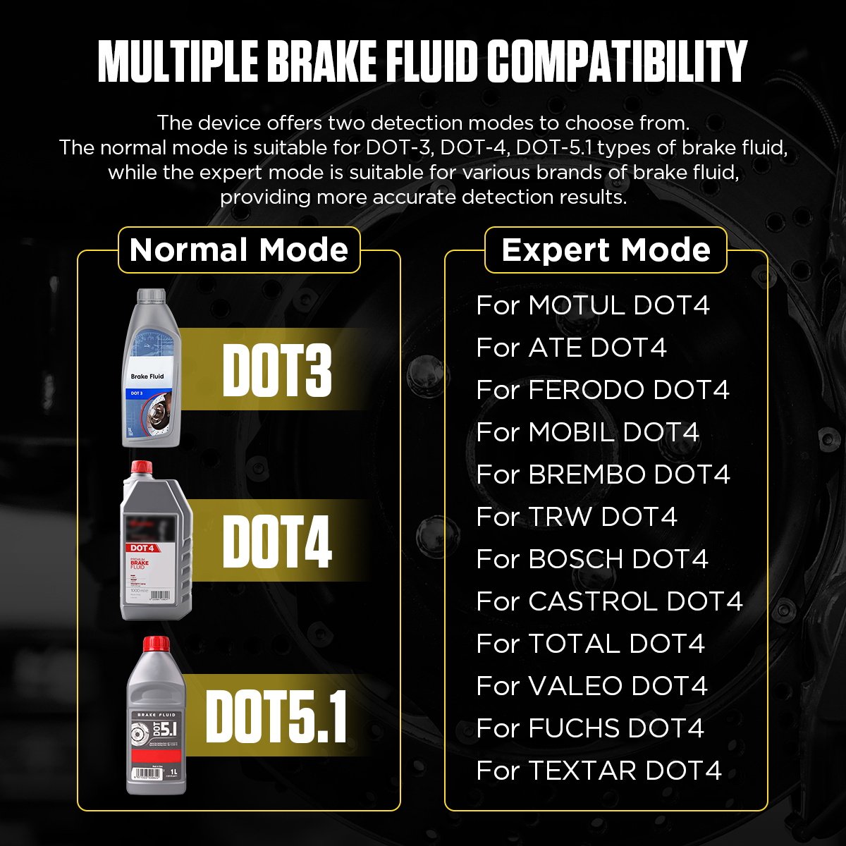  AUTOOL AS502 Car Brake Fluid Tester Car Oil Quality — foto 3