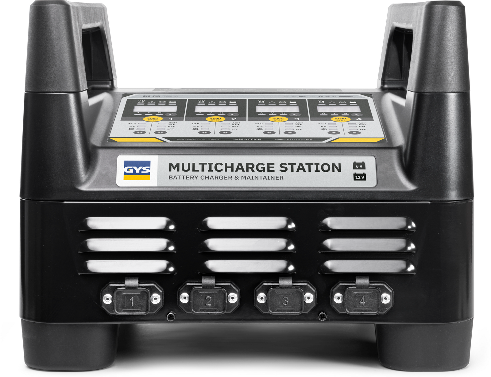 GYS Multicharge Station 4x10A | Charger Battery 4 Channel 6V 12V