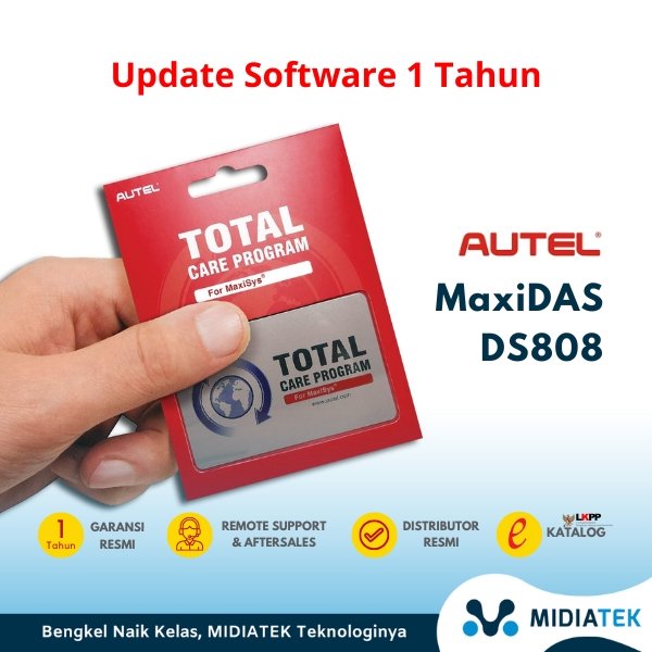 Perpanjangan Update Software AUTEL MaxiDAS DS800 (1 Tahun)