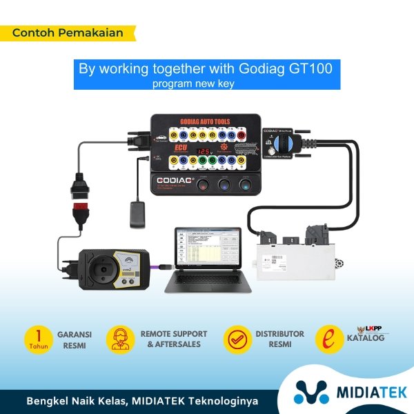 GODIAG CAS4 CAS4+ Test Platform BMW Supports Off-Site Key Programming — foto 2