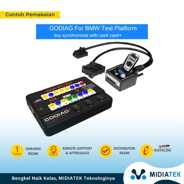 GODIAG CAS4 CAS4+ Test Platform BMW Supports Off-Site Key Programming — foto 5