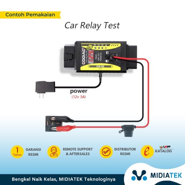 GODIAG GT106 PLUS Heavy Duty Truck Adapter Converter 24V to 12V — foto 4