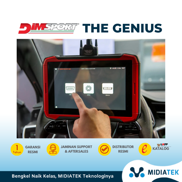 Dimsport The Genius Master - Bike License OBD, Bench & Open  — foto 5