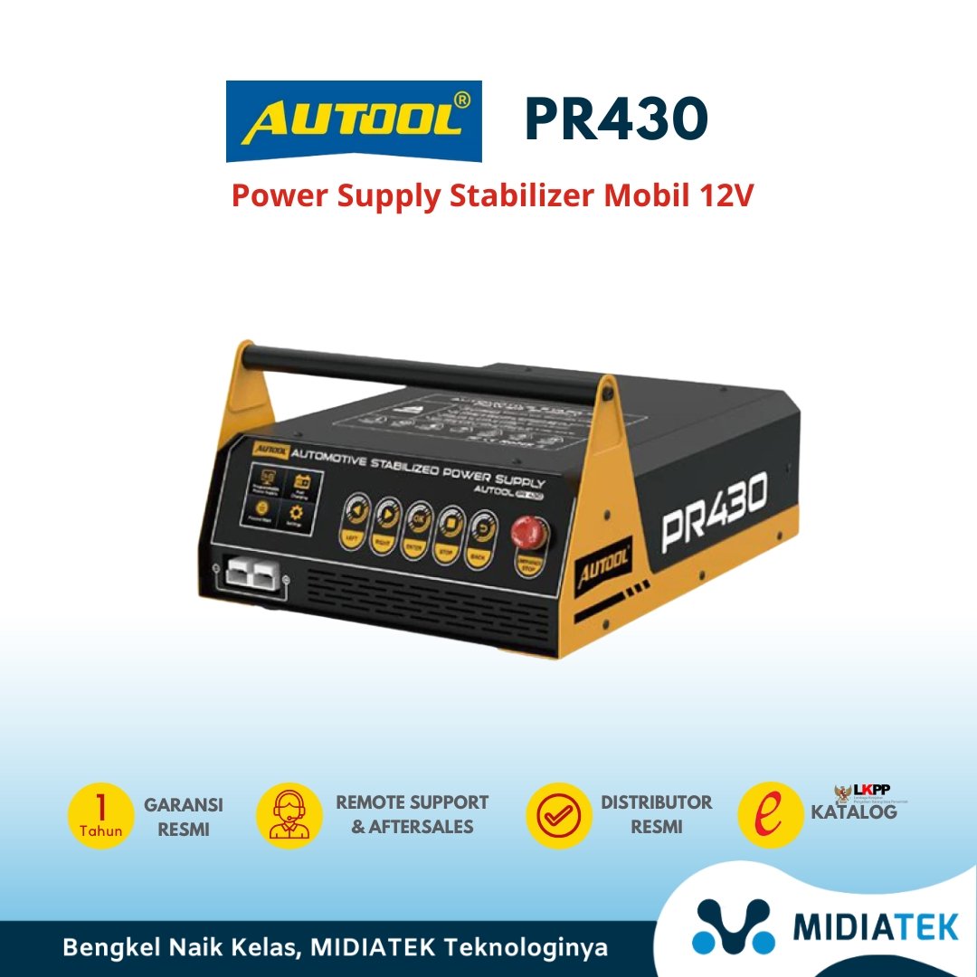 AUTOOL PR430 Power Supply Stabilizer Mobil 12V