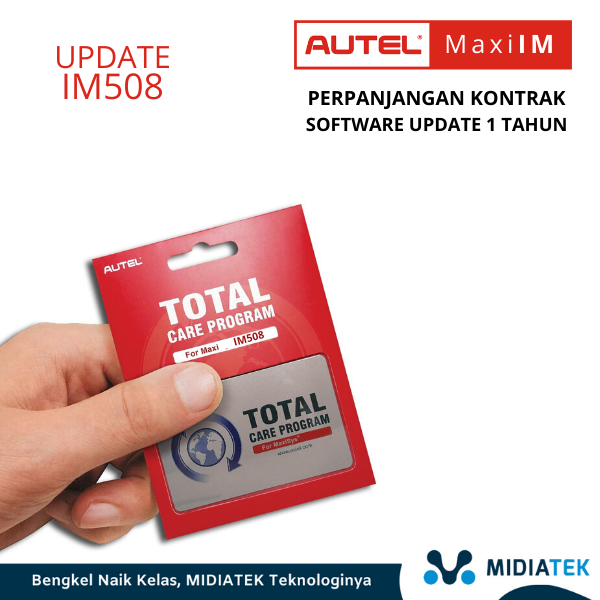 Kontrak Software Update Scanner Immobilizer MaxiIM IM508s/IM508 Autel 1 tahun 