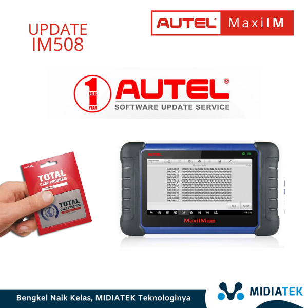 Kontrak Software Update Scanner Immobilizer MaxiIM IM508s/IM508 Autel 1 tahun  — foto 3