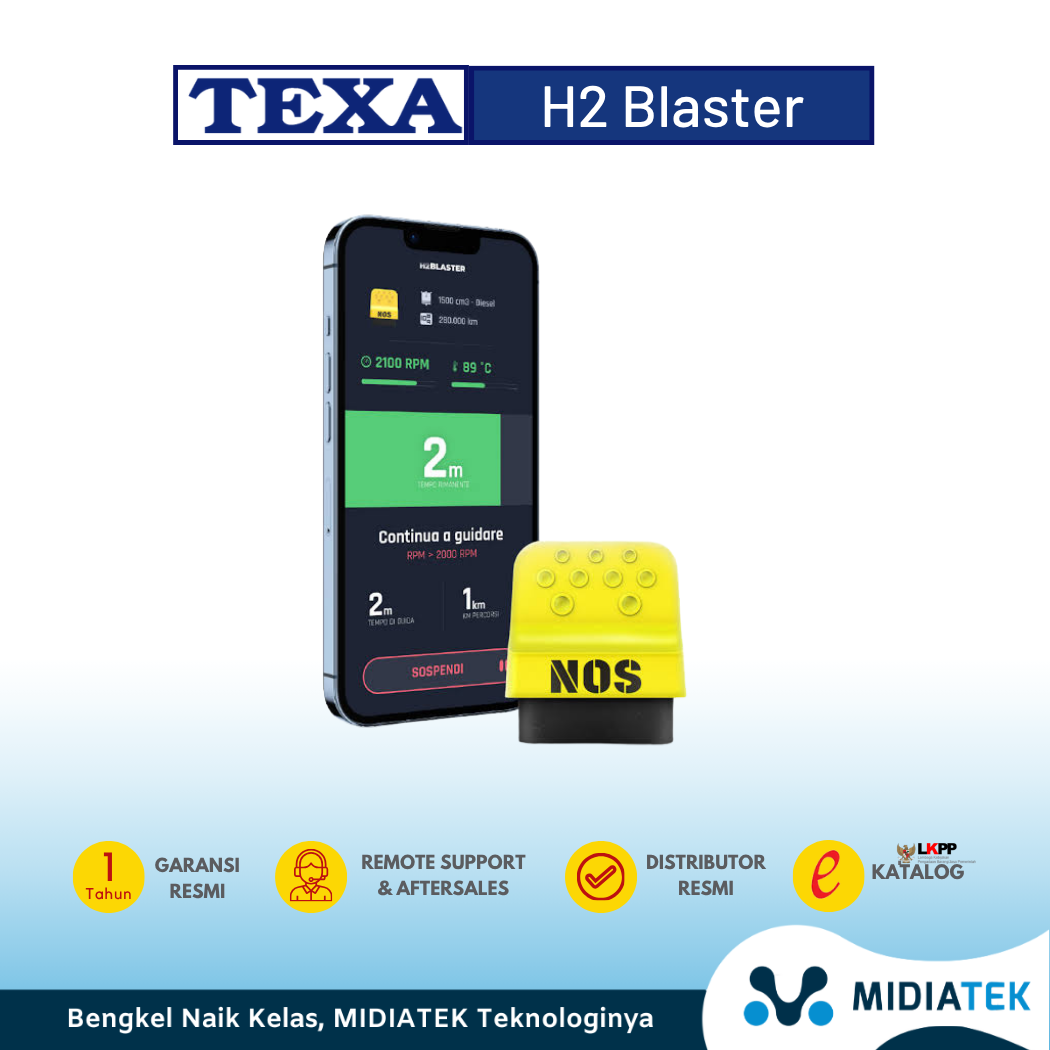 Texa H2 Blaster -  Engine Cleaning Dekarbonisasi — foto 4