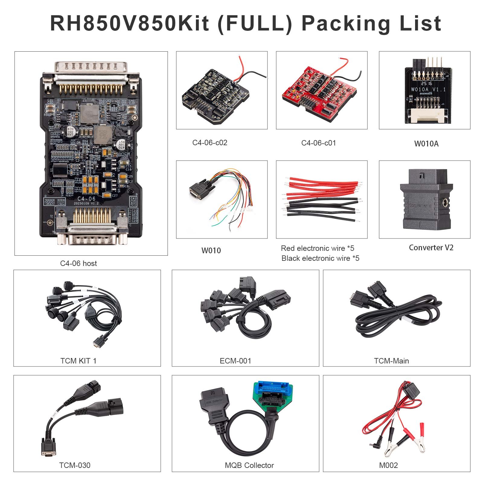 OBDSTAR RH850/V850-ACK Kit — foto 4