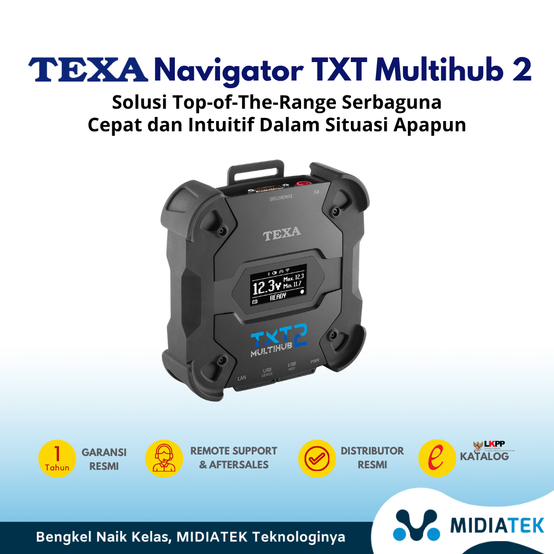 TEXA Navigator TXT MULTIHUB 2 + IDC6 Software