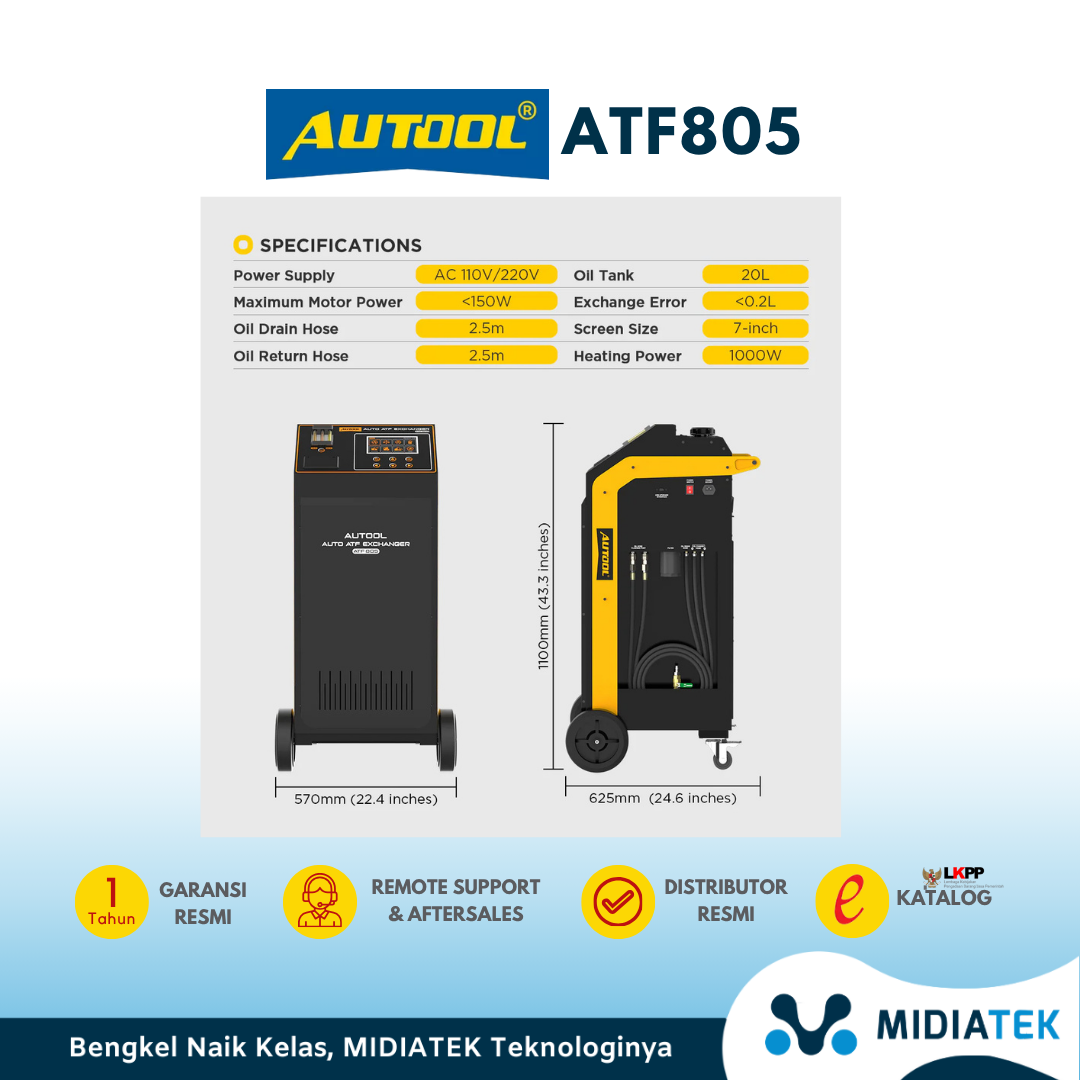 ATF805 Automatic Transmission Fluid Exchanger — foto 3