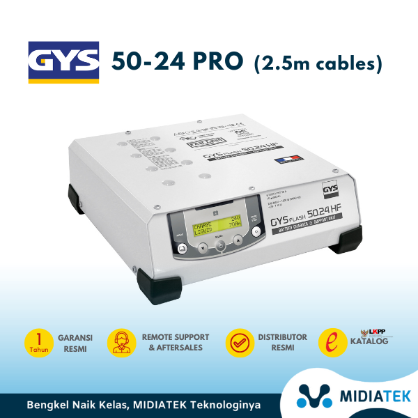 GYSFLASH 50-24 Pro (2,5m Cables)