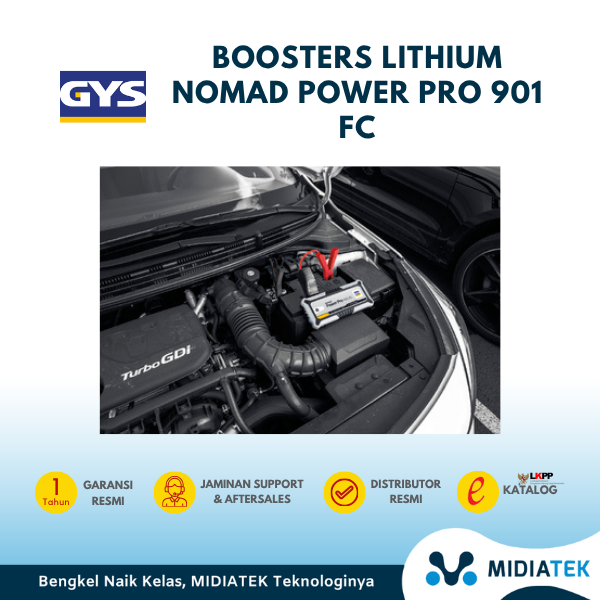 GYS BOOSTERS LITHIUM NOMAD POWER PRO 901 FC — foto 7