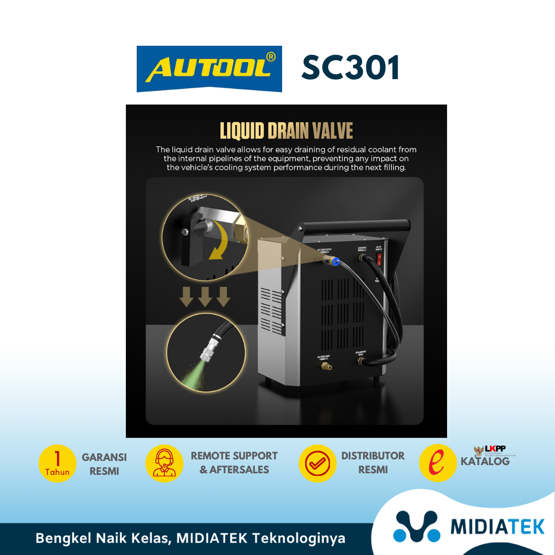 SC301 Automotive Coolant Leak Detector and Filler — foto 7