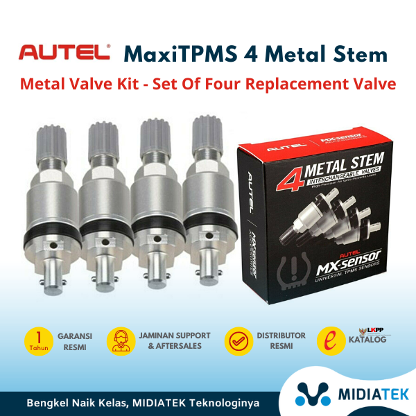 AUTEL MX-Sensor 4 Metal Valve Kit