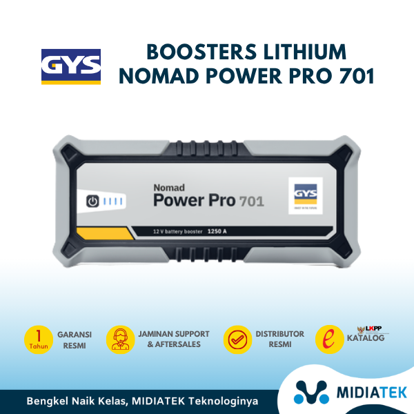 GYS BOOSTERS LITHIUM NOMAD POWER PRO 701 — foto 2