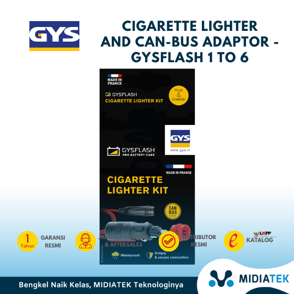 GYS CIGARETTE LIGHTER AND CAN-BUS ADAPTOR - GYSFLASH 1 TO 6 — foto 4