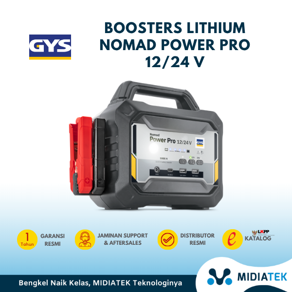 GYS BOOSTERS LITHIUM NOMAD POWER PRO 12/24 V — foto 2