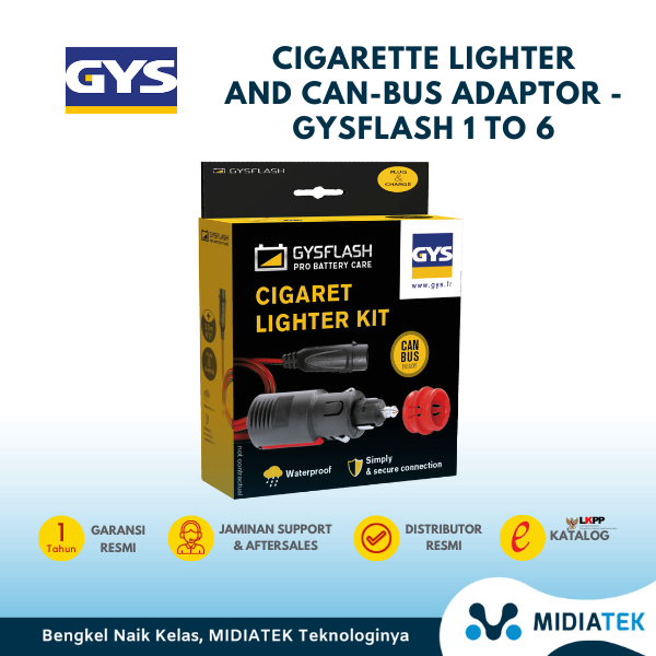GYS CIGARETTE LIGHTER AND CAN-BUS ADAPTOR - GYSFLASH 1 TO 6 — foto 3