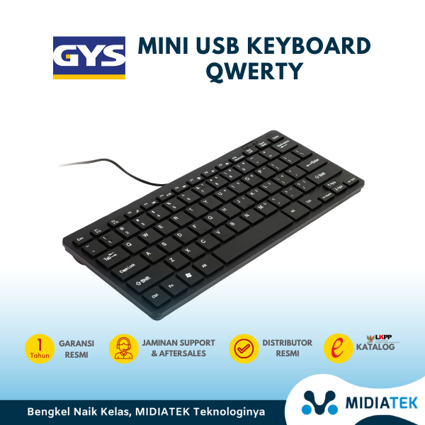 GYS MINI USB KEYBOARD QWERTY