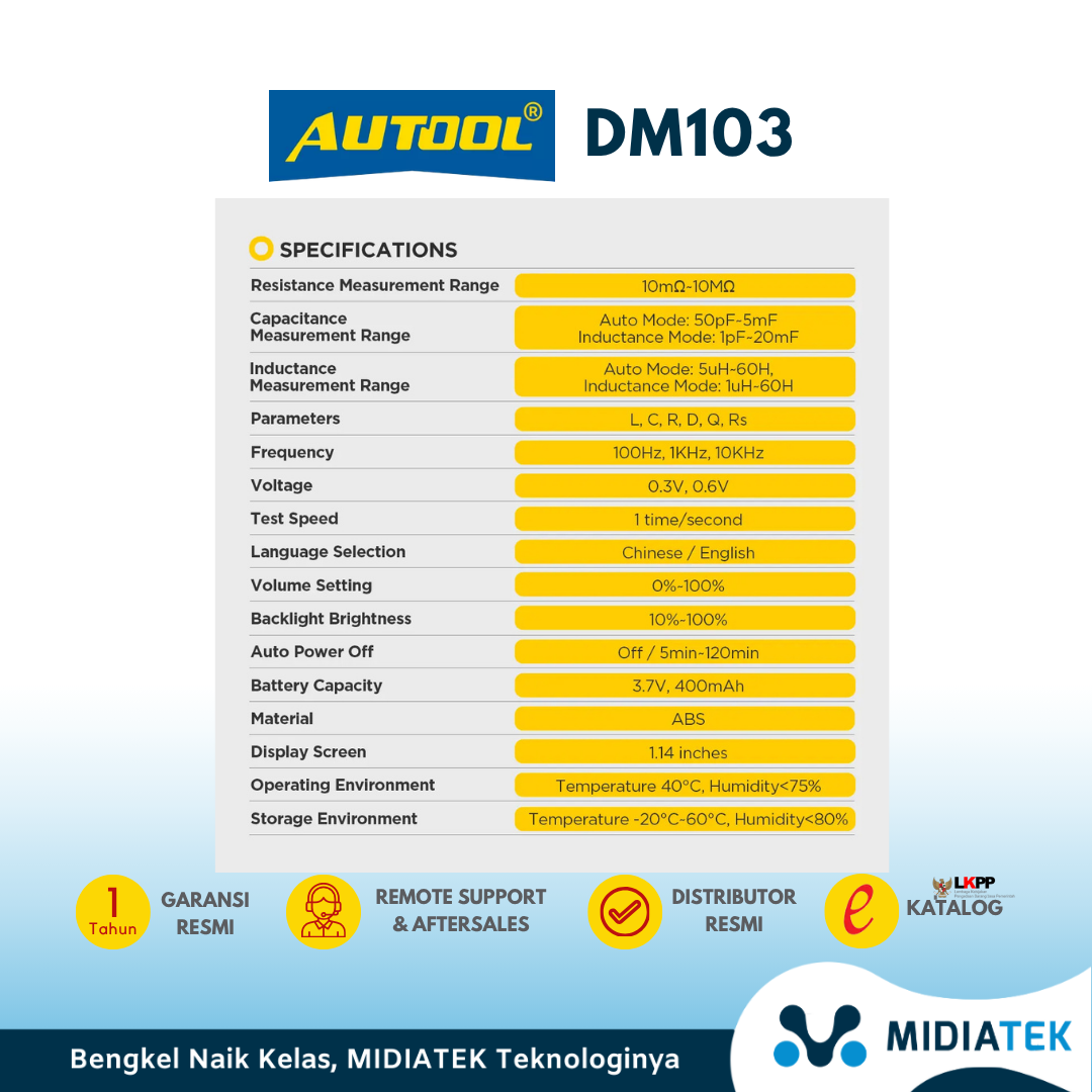 DM103 Digital LCR Tweezer for SMD Components — foto 8
